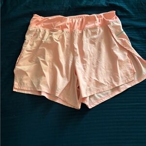 Avia Women's Athletic Shorts in Light Pink